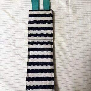 Thirty One Perfect‎ Bottle Wine Thermal Tote Navy Wave